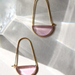 Jacosi Schmuck Ohrringe "Macke" soft Pink Effekt