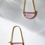 Jacosi Schmuck Ohrringe "Macke" soft Pink Front