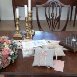 Jacosi Besticktes Ringkissen für deine Hochzeit Muster Standesamt Tisch